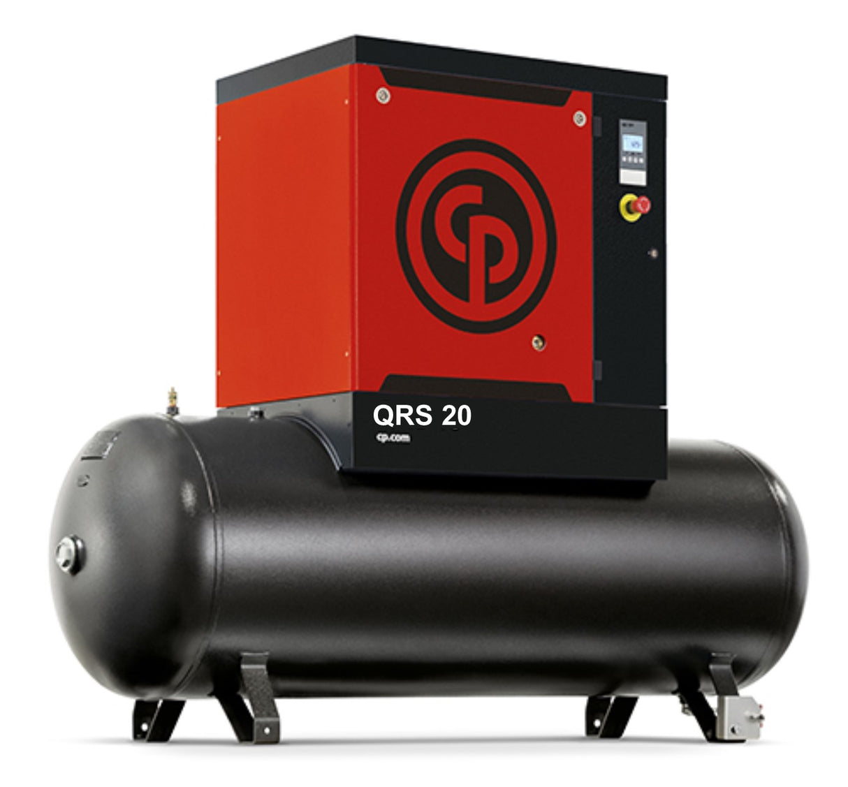 20HP 125PSI MINI Tank Mounted Rotary Screw Air Compressor with DRYER