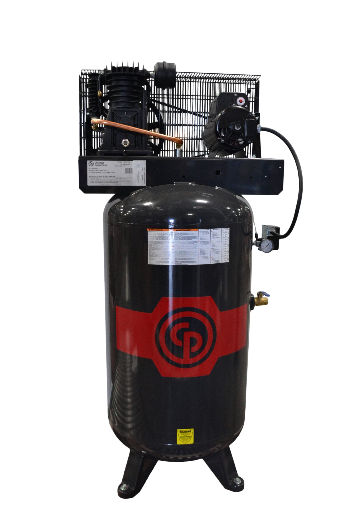 RCP Reciprocating Compressors 5HP - TWO STAGE ELECTRIC SIMPLEX